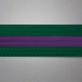 Forest Green belt with stripe