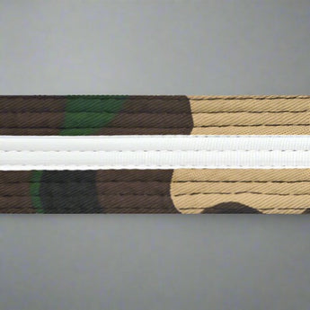 Special color belt with white stripe