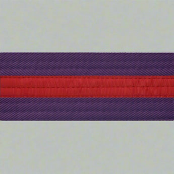 Purple belt with stripe